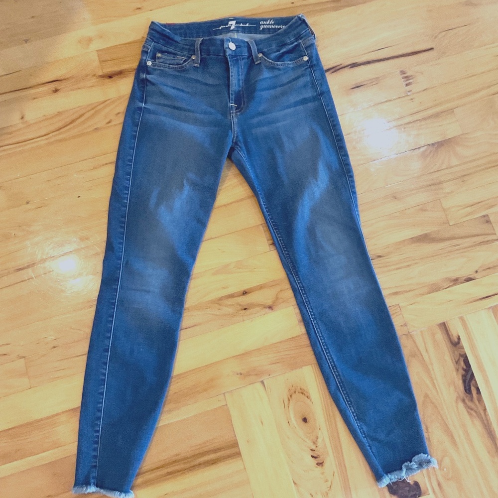 7 For All Mankind Gwenevere Skinny  Ankle Jean